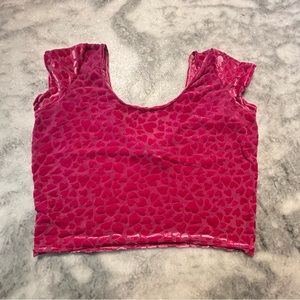 burned velvet be mine crop 💘